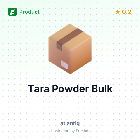 Tara Powder - Industrial Use – summary card, no photo uploaded yet
