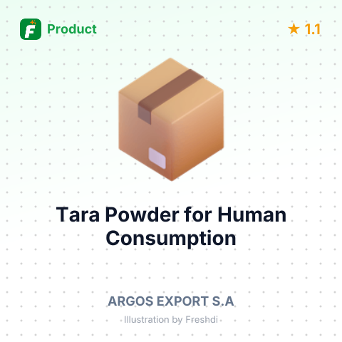 Tara Powder for Human Consumption – summary card, no photo uploaded yet