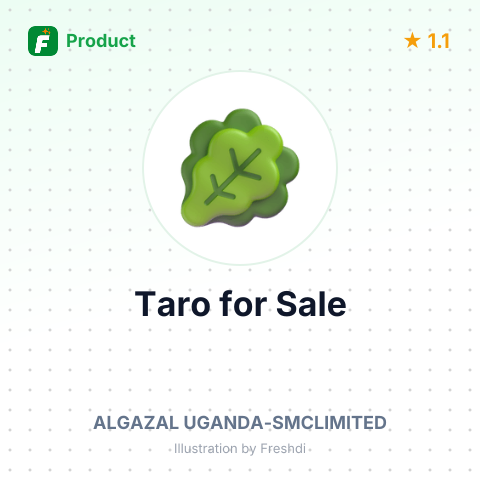 Taro (Colocasia spp) – summary card, no photo uploaded yet