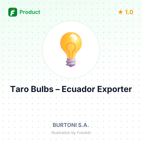 Taro (Dasheen) Bulbs – summary card, no photo uploaded yet