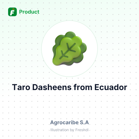 Taro Dasheens – summary card, no photo uploaded yet