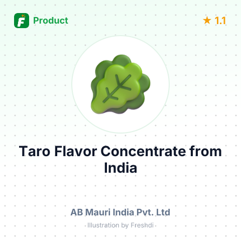 Taro Flavor Concentrate – summary card, no photo uploaded yet