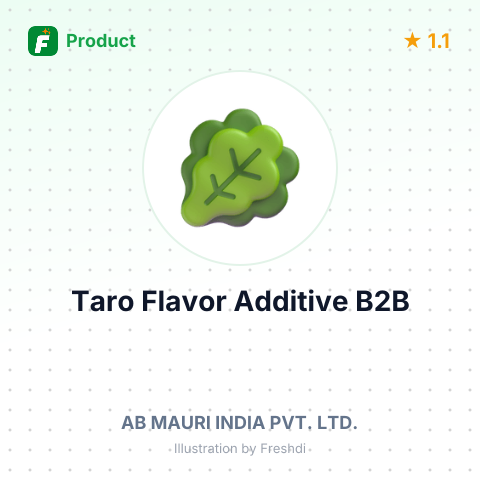 Taro Flavor Food Additive – summary card, no photo uploaded yet