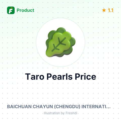 Taro Pearls – summary card, no photo uploaded yet