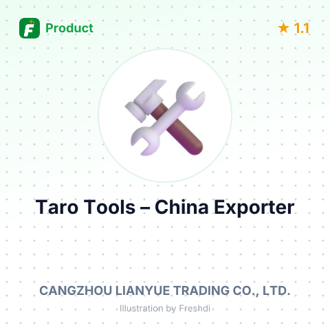 Taro Tools – summary card, no photo uploaded yet