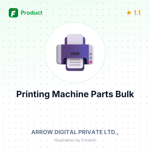 Tea Bag Printing Machine Spare Parts (Blades) – summary card, no photo uploaded yet