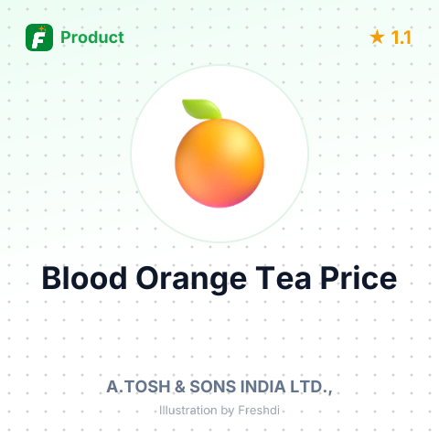Tea Flavouring - Blood Orange – summary card, no photo uploaded yet