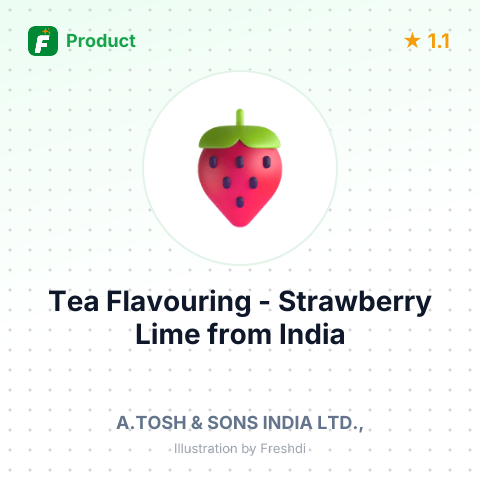 Tea Flavouring - Strawberry Lime – summary card, no photo uploaded yet