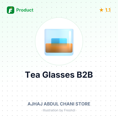 Tea Glasses – summary card, no photo uploaded yet