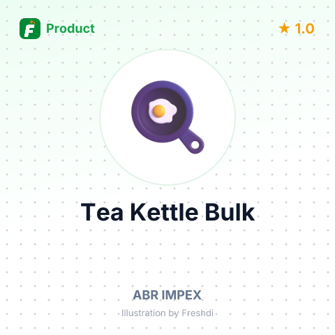 Tea Kettle – summary card, no photo uploaded yet