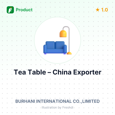 Tea Table – summary card, no photo uploaded yet