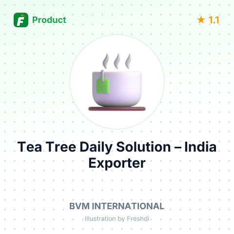 Tea Tree Daily Solution – summary card, no photo uploaded yet