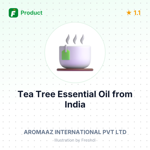 Tea Tree Essential Oil – summary card, no photo uploaded yet