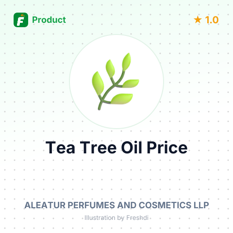 Tea Tree Oil (400ML) – summary card, no photo uploaded yet