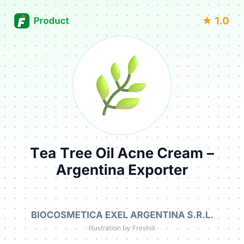 Tea Tree Oil Acne Cream – summary card, no photo uploaded yet