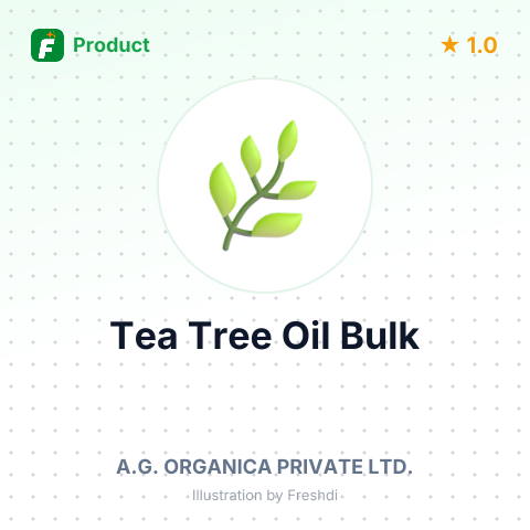 Tea Tree Oil – summary card, no photo uploaded yet