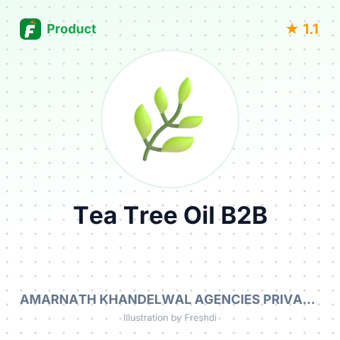 Tea Tree Oil – summary card, no photo uploaded yet