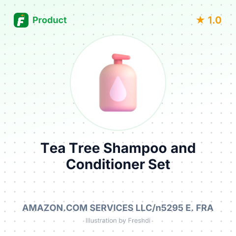 Tea Tree Shampoo and Conditioner Set – summary card, no photo uploaded yet