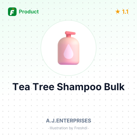Tea Tree Shampoo – summary card, no photo uploaded yet