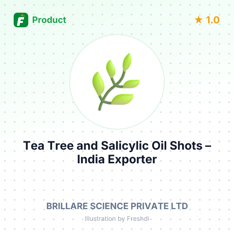 Tea Tree and Salicylic Oil Shots – summary card, no photo uploaded yet