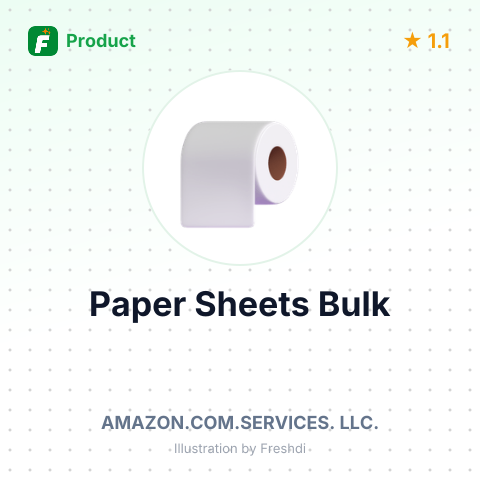 Teacher Created Resources Paper Sheets – summary card, no photo uploaded yet