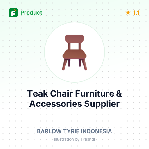 Teak Chair Furniture & Accessories – summary card, no photo uploaded yet