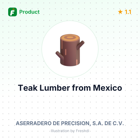 Teak Lumber – summary card, no photo uploaded yet