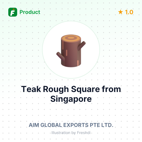 Teak Rough Square – product summary card, no photo uploaded yet