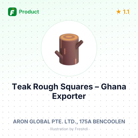 Teak Rough Squares – summary card, no photo uploaded yet