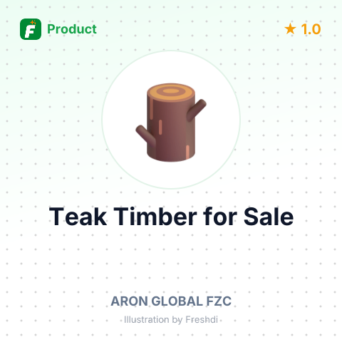 Teak Sawn Timber – summary card, no photo uploaded yet