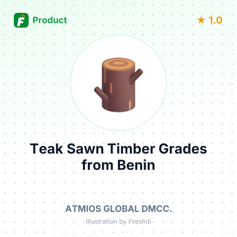 Teak Sawn Timber Grades – summary card, no photo uploaded yet