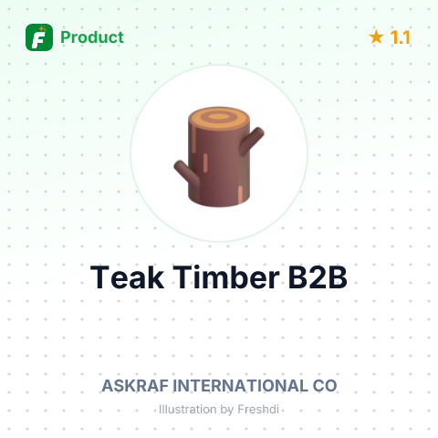 Teak Timber in the Rough – summary card, no photo uploaded yet