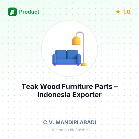 Teak Wood Furniture Parts – summary card, no photo uploaded yet