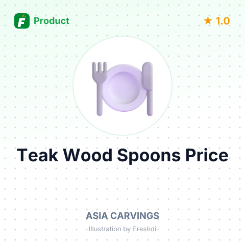 Teak Wood Love Spoons – summary card, no photo uploaded yet