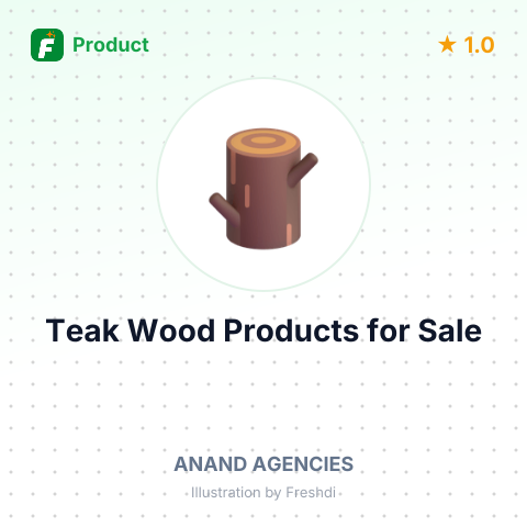 Teak Wood Products – summary card, no photo uploaded yet