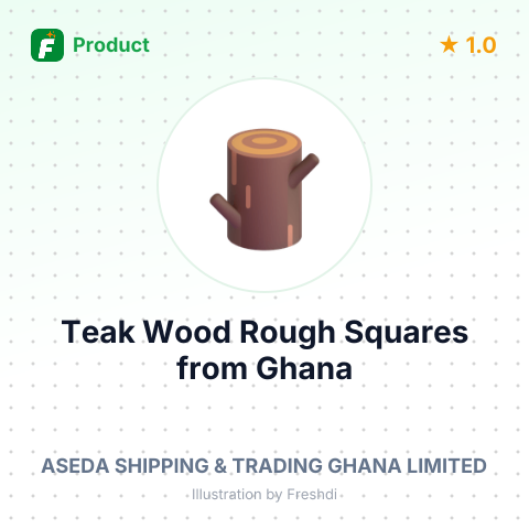 Teak Wood Rough Squares – summary card, no photo uploaded yet