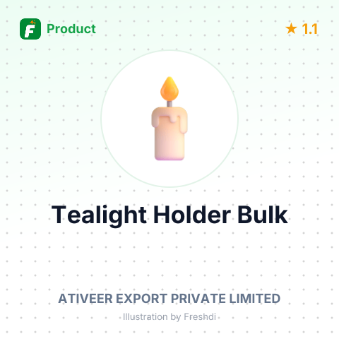 Tealight Holder – summary card, no photo uploaded yet