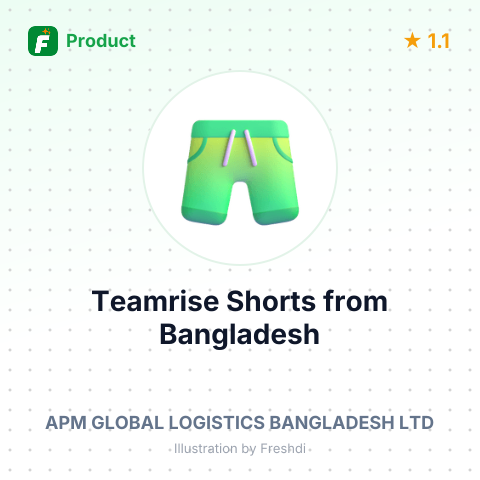 Teamrise Shorts – summary card, no photo uploaded yet