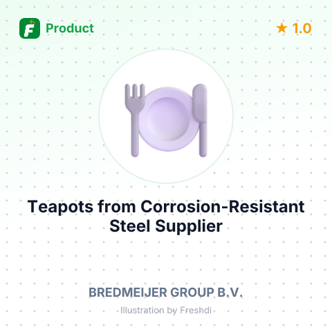 Teapots from Corrosion-Resistant Steel – summary card, no photo uploaded yet