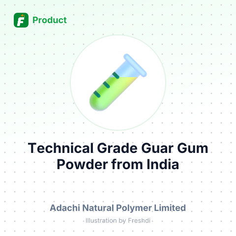 Technical Grade Guar Gum Powder – summary card, no photo uploaded yet