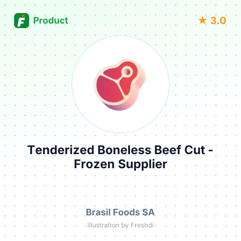 Tenderized Boneless Beef Cut - Frozen – summary card, no photo uploaded yet