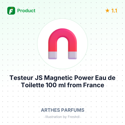 Testeur JS Magnetic Power Eau de Toilette 100 ml – summary card, no photo uploaded yet