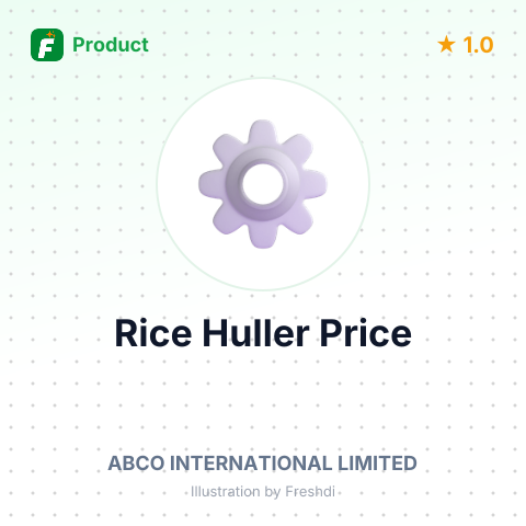 Testing Rice Huller – summary card, no photo uploaded yet