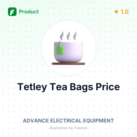 Tetley Drawstring Tea Bags – summary card, no photo uploaded yet