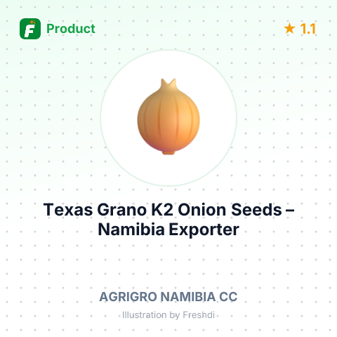 Texas Grano K2 Onion Seeds – summary card, no photo uploaded yet