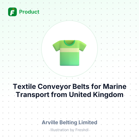 Textile Conveyor Belts for Marine Transport – summary card, no photo uploaded yet