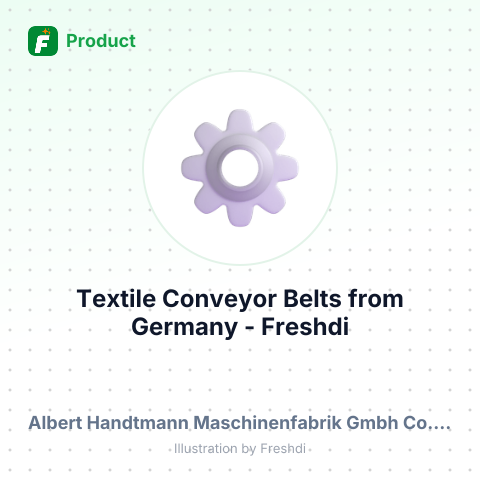 Textile Conveyor Belts – summary card, no photo uploaded yet