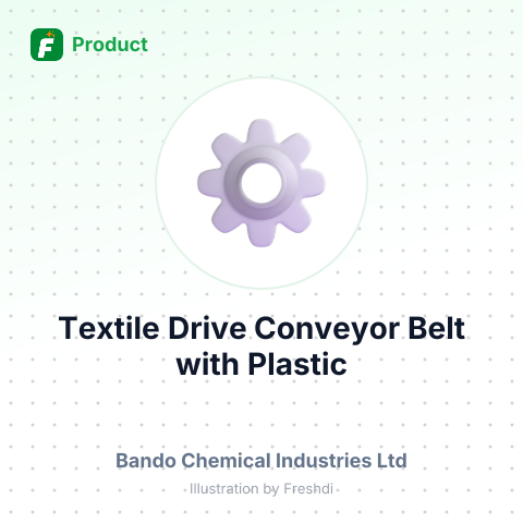 Textile Drive Conveyor Belt with Plastic Lamination – summary card, no photo uploaded yet