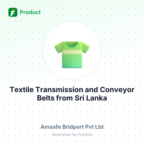 Textile Transmission and Conveyor Belts – summary card, no photo uploaded yet