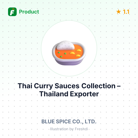 Thai Curry Sauces Collection – summary card, no photo uploaded yet